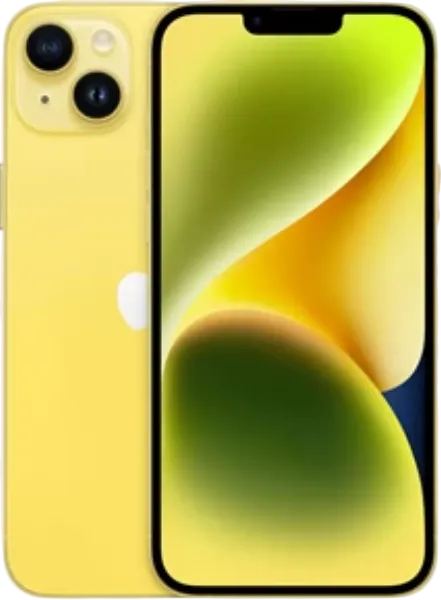 apple iphone 14 plus Gul Photoroom