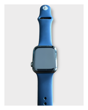 Apple Watch Series 6 44mm gps+ cellular steel- A grade very good condition - Sport band midnight blue