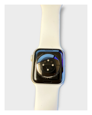 Apple Watch Series 6 40mm gps+ cellular aluminum- B grade very good condition - Sport band white