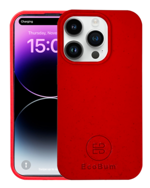 Ecobum Mobilskal iPhone - Coral Red